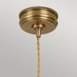 ELSTEAD Douille DOUILLE-P-AB 1 Light Pendant - Aged Brass