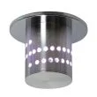 CANDELLUX 2249315 SA-11 AL 3W LED SMD RGB 230V oczko sufitowe  lampa sufitowa aluminiowa