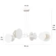 EMIBIG 792/4 IDEA 4 BLACK LAMPA WISZĄCA