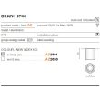 AZZARDO AZ2690 Brant IP44 (white)