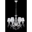 MAYTONI ARM247-06-G Elegant Grace Chandelier White with Gold