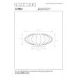 LUCIDE CORINA 03547/40/30 LAMPA STOŁOWA czarny