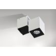 AZZARDO GM4102-WH-BK / AZ0791 Flavio (white/black) Lampa sufitowa