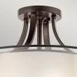 ELSTEAD Lacey KL-LACEY-SFM-MB 4 Light Semi-Flush Mount - Mission Bronze