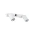 TK-LIGHTING 11355 NEX WHITE KINKIET 2XGU10 / USB
