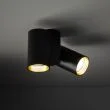 TK-LIGHTING 10974 AMIS BLACK DOWNLIGHT 2XGU10