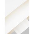 ELSTEAD Brisbin FE-BRISBIN-MW 1 Light Pendant - Matte White