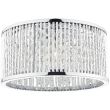 DAR NAN5368 NANTES 3LT FLUSH POL CHR ALUM