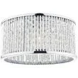 DAR NAN5368 NANTES 3LT FLUSH POL CHR ALUM
