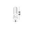 LUCES EXCLUSIVAS LE62122 CALATA OCZKO SUFITOWE
