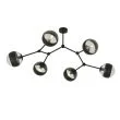 EMIBIG 1135/6 LAMPA SUFITOWA SPACE 6 BLACK/STRIPE