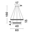 LUCES EXCLUSIVAS LE43557 ACACIO lampa wisząca