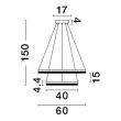 LUCES EXCLUSIVAS LE43557 ACACIO lampa wisząca