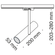 MAYTONI TR005-1-GU10-W Single phase track system Elti Track Lighting White oprawa 1-fazowy