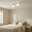 EMIBIG 1633/2 SOPRA 2 MOKKA OPAL LAMPA SUFITOWA