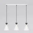 EMIBIG 1743/3 KLEVER 3 WHITE BLACK Lampa wisząca