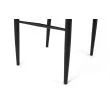 KING HOME KH1201100122 Krzesło WISHBONE METAL naturalne