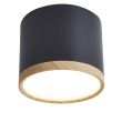 CANDELLUX 2275949 TUBA LAMPA SUFITOWA 9W LED 8,8/7,5 DREWNO+CZARNY 4000K