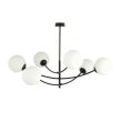 EMIBIG 1102/6 LAMPA SUFITOWA HUNTER 6 BLACK/OPAL