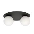 EMIBIG 1127/2 LAMPA SUFITOWA SOLAR 2 BLACK/OPAL
