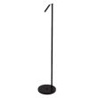 ANTIGO Lampa podłogowa Kosame F - Czarna (1290 mm) 7872