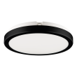 MILAGRO EKP0473 Plafon Vera 24W 4000K Czarny IP65