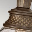 ELSTEAD Plantation HK-PLANT-BATH-PZ 1 Light Wall Light - Pearl Bronze