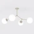 EMIBIG 1703/4 SPACE 4 MOKKA OPAL Lampa sufitowa