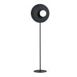 EMIBIG 1187/LP LAMPA PODŁOGOWA OSLO LP BLACK/OPAL