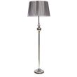 CANDELLUX 51-11947 GILLENIA LAMPA PODŁOGOWA 1X60W E27 SREBRNA + ABAŻUR 51-11947