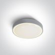 ONE LIGHT 67280N/G/W Poka szary plafon LED 3000K 16W IP65