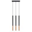 WYPRZEDAŻ SOLLUX SL.0889 Lampa wisząca MOZAICA 3L czarny/miedź