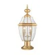ELSTEAD Newbury QZ-NEWBURY3-L-PB 2 Light Pedestal