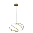 LIGHT PRESTIGE LP-1425/1P GD Lampa wisząca Kandor złota LED CCT