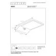 LUCIDE BASIC 22862/04/30 LAMPA ŚCIENNA - ZEWNĘTRZNA