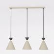 EMIBIG 1741/3 KLEVER 3 MOKKA BLACK Lampa wisząca