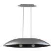 SIGMA 40643 lampa wisząca Gondola M srebrny/czarny