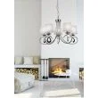 CANDELLUX 35-21687 ARNIKA ZWIS 5X40W E14 CHROM / BIAŁY