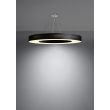 WYPRZEDAŻ SOLLUX SL.0798 Żyrandol SATURNO SLIM 90 czarny