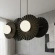 EMIBIG 1726/4 UMBRA 4 BLACK Lampa wisząca
