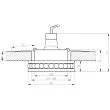 CANDELLUX 2227405 SK-79 CH/TR MR16 1X50W CHROM  oczko sufitowe  lampa sufitowa