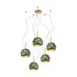 KOLARZ 0392.35.3.AQ.BG LUNA lampa wisząca złoto 24K