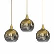 MILAGRO MLP8402 LAMPA WISZĄCA MONTE GOLD 3XE27