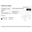 AZZARDO SH2606-BK / AZ2279 Momo 8 (black) Lampa sufitowa