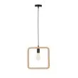CANDELLUX 31-28723 Quadro lampa wisząca czarny+beżowy 1x40W E27