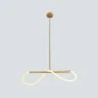 CANDELLUX 31-35608 SUPREME lampa wiszaca 80cm złoty 18W LED 3000K biały