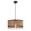 CANDELLUX 31-38388 Ardi lampa sufitowa czarny 1x40W E27 abażur żółty