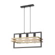 SIGMA 32392 MERCI 3 lampa wisząca czarna złoty
