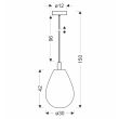 CANDELLUX STUDIO 31-51394 DENSO 30 lampa wisząca