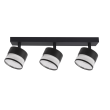 LIGHT PRESTIGE LP-6331/3WS TR/BK Spot Kendal 3 transparetny / czarny GX53